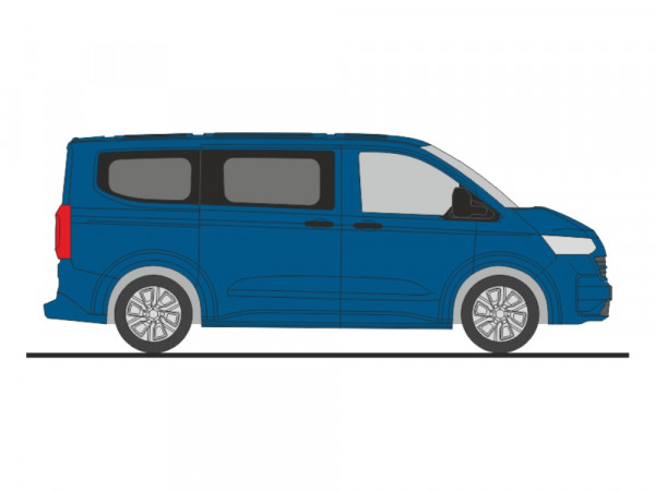 Rietze:VW T7 Caravelle mid blue metallic