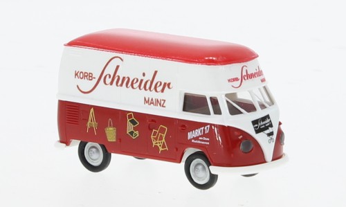 Brekina VW T1b Großraum-Kasten "Korb Schneider"