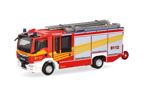 Herpa MAN TGM CC Ziegler Z-Cab "Feuerwehr"