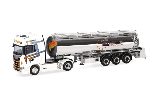 Herpa Scania CS 20 Hochdach Chromtank-Sz. "Wittmann Transport"