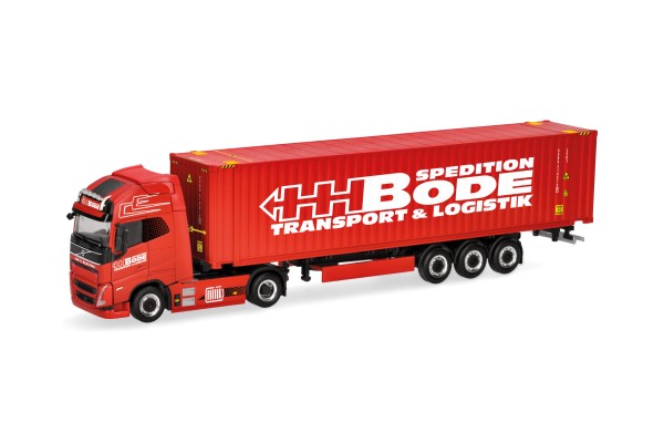 Herpa Volvo FH GL XL Electric 40ft Container-Sz. "HH Bode"