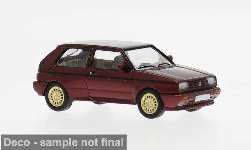 PCX87 VW Rallye Golf (1989) dunkelrot-met. (871597)