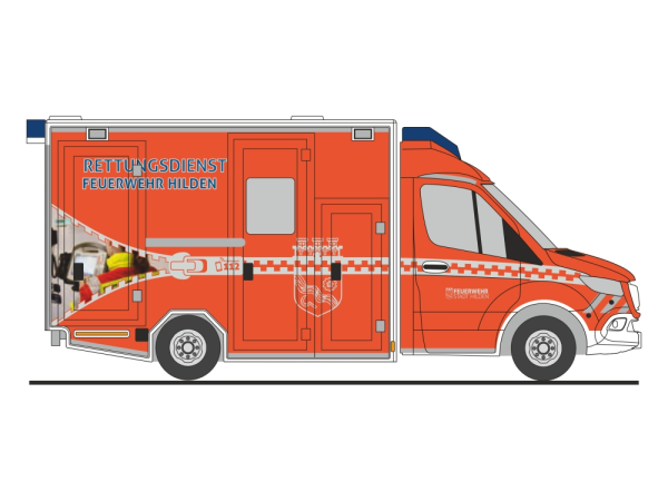 Rietze:GSF RTW ´18 "Rettungsdienst FW Hilden"