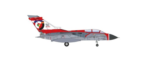 Herpa Luftwaffe Panavia Tornado IDS - WTD61, Manching “Tornado 50 Years” – 43+97