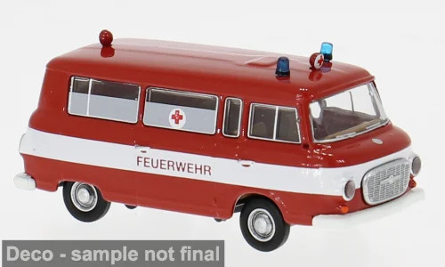 Brekina Barkas B 1000 als KTW "Feuerwehr"