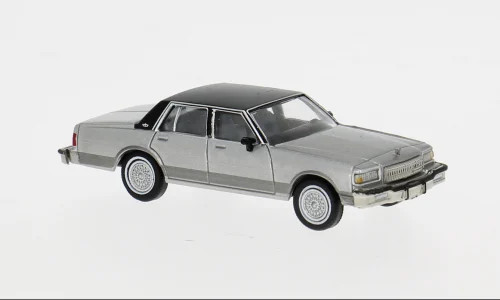 Brekina Chevrolet Caprice, silber/schwarz