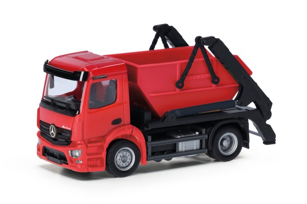 Herpa MiniKit: MB Actros S Absetzkipper AK12, rot