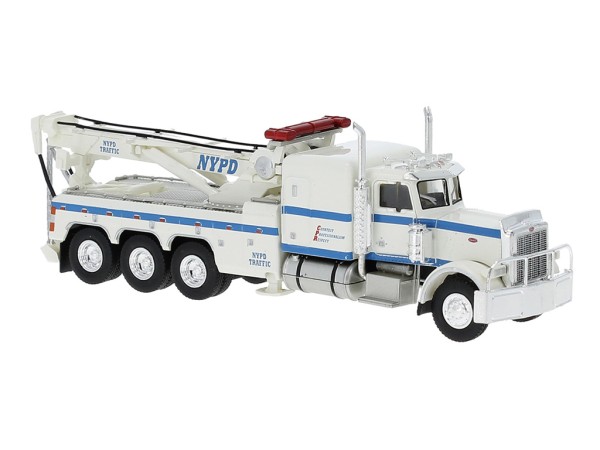 Brekina Peterbilt 359 Abschleppwagen (1973) "NYPD" (USA)