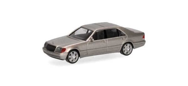 Herpa Mercedes-Benz 600 SEL V12 mit Brabus-Felgen rauchsilber metallic