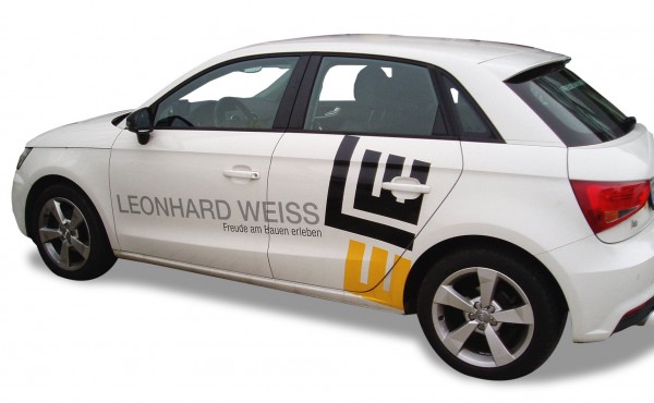 Herpa Audi A1 "Leonhard Weiss"