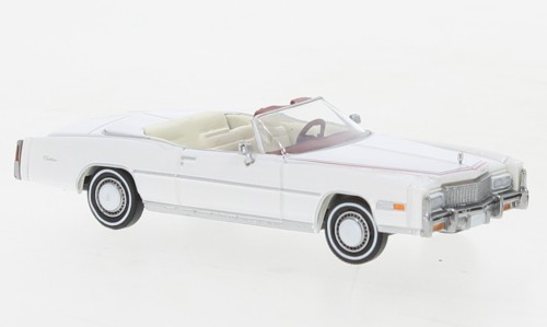 Brekina Cadillac Eldorado Cabrio (1976) weiß/Dekor (19751)