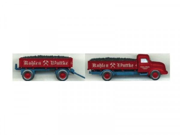 Wiking-Werbe:Magirus S 3500 Pr.-Hz. “Kohlen Wuttke”