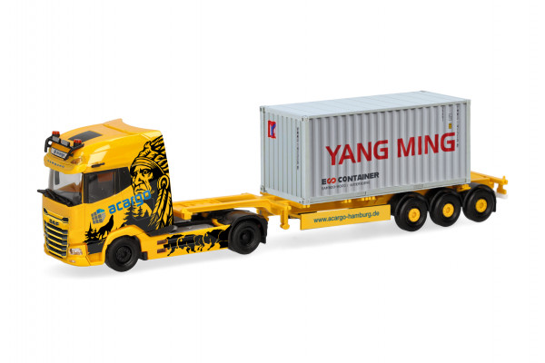 Herpa DAF XG+ Container-Sattelzug "Acargo/YangMing"