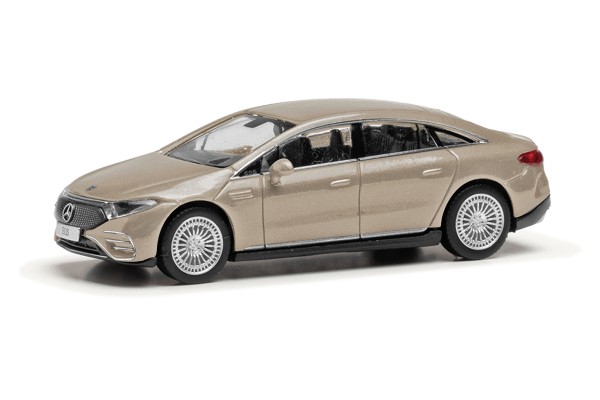Herpa Mercedes-EQ EQS kalaharigold