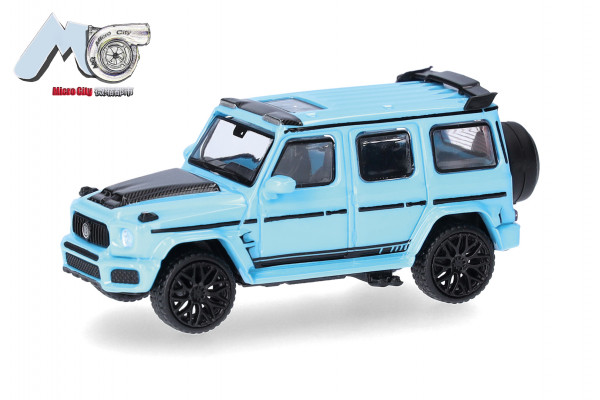 Herpa MicroCity: Brabus G800, blau