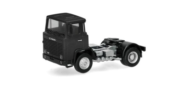 Herpa Scania 111 Zugmaschine 2achs schwarz