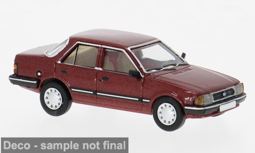 PCX87 Ford Orion Mk I (1984) dunkelrot-met. (870726)