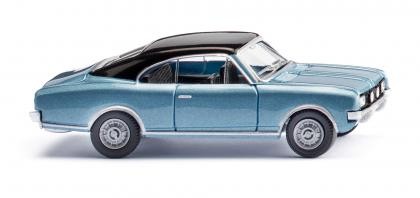 Wiking Opel Commodore A Coupé polarblau-met. (008402)