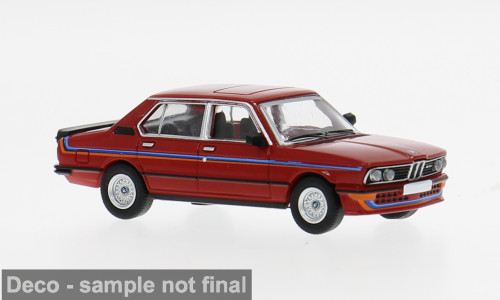 PCX87 BMW M535i (E12) (1980) rot/Dekor (871605)