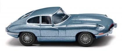 Wiking Jaguar E-Type Coupé opalescent blue met. (080304)