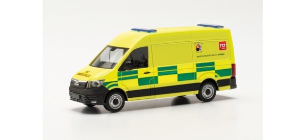 Herpa MAN TGE Krankentransportfahrzeug "Ambulance Belgien" (B) (096874)