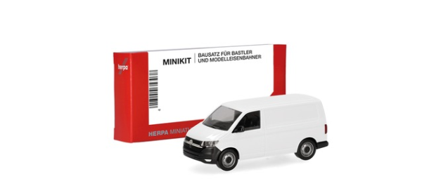 Herpa MiniKit: Volkswagen (VW) T6.1 Kasten weiß (1 Stück)