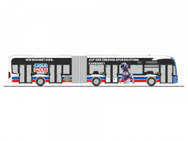 Rietze Mercedes-Benz eCitaro G SWU Ulm - Liqui Moly