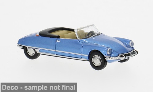 Brekina Citroën DS Cabriolet blau metallic