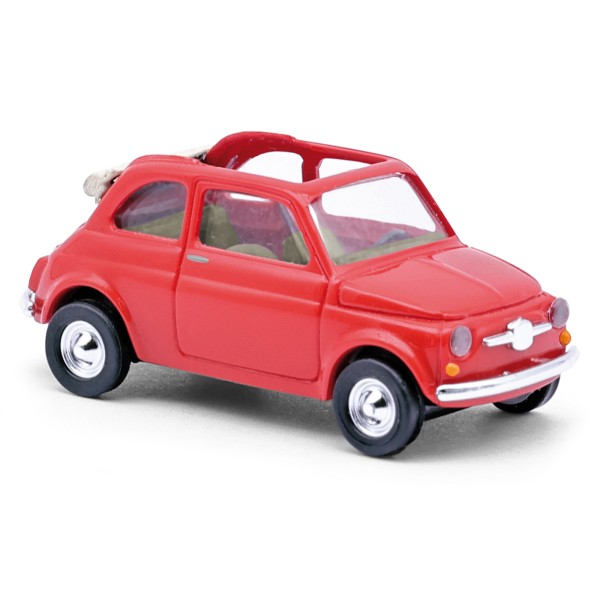 Busch Fiat 500 Cabrio rot