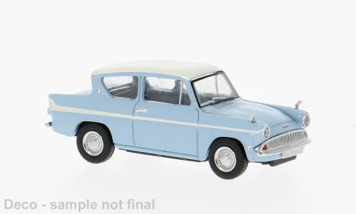 Brekina Ford Anglia in blau