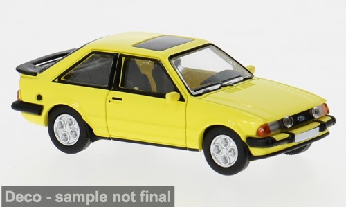 PCX87 Ford Escort Mk III XR3 gelb (870788)