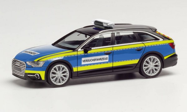 Herpa: Audi A6 Avant "Polizei Versuchsfahrzeug" (095860)