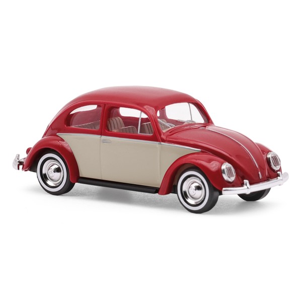 Busch VW Käfer Ovalf. rot/beige