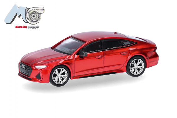 Herpa MicroCity Audi RS7, rot